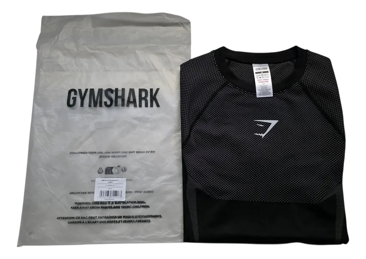 Onyx Manga Corta - Gris/Negro