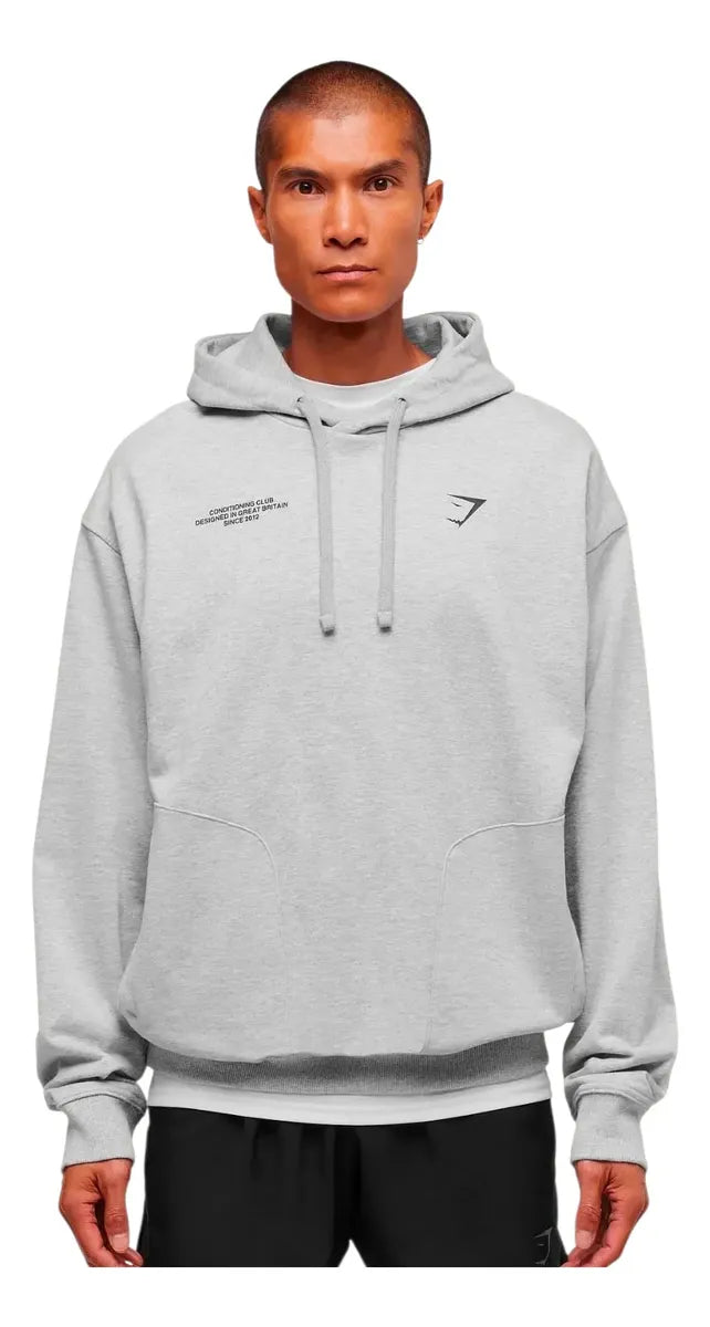 Hoodie Conditioning Club Oversize - Gris