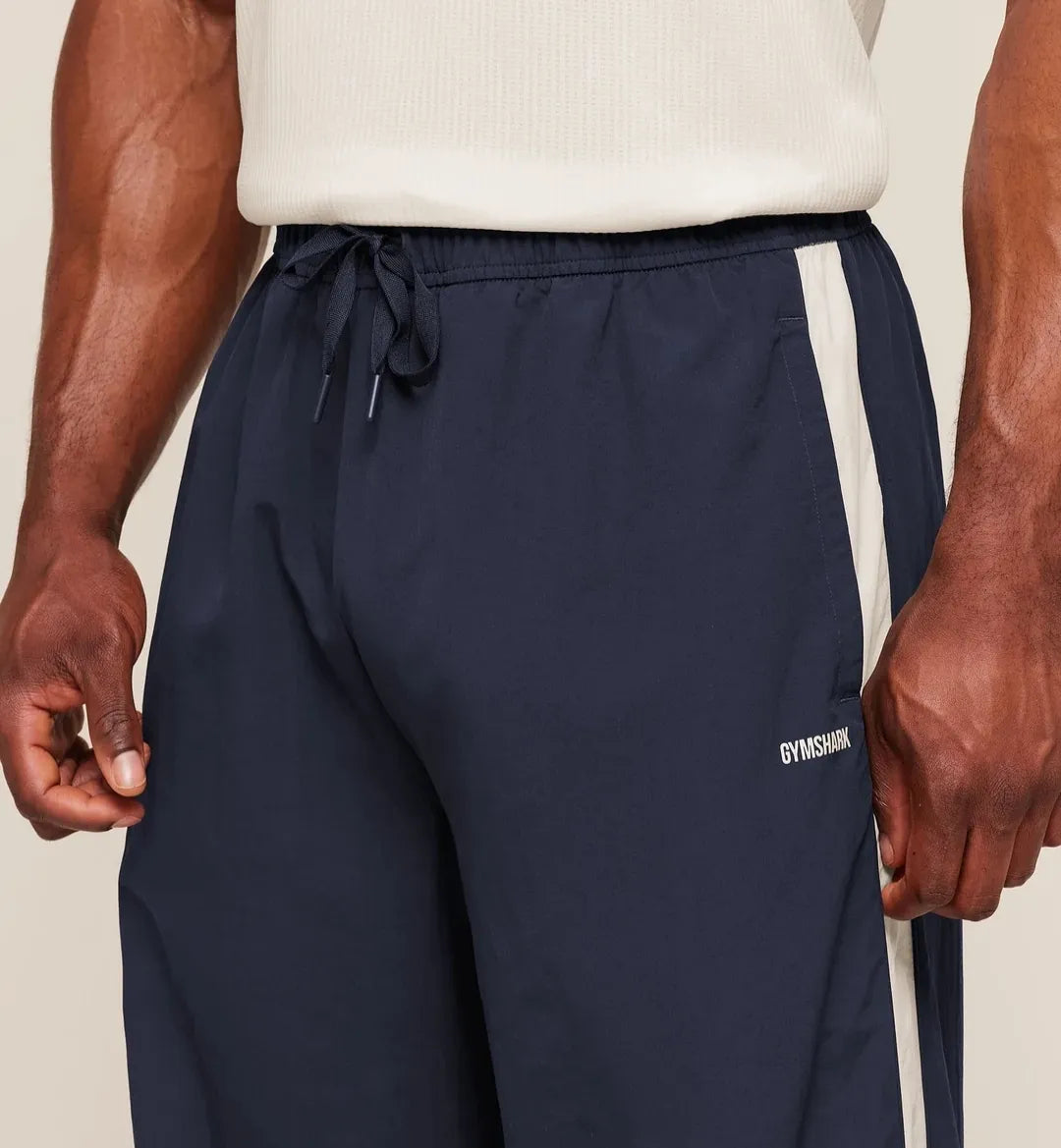 Gymshark Retro Collegiate Track Pant Oversize - Azul