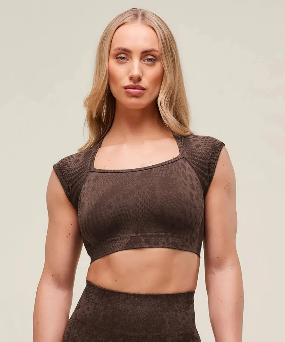 Top Crop Animal Body Fit