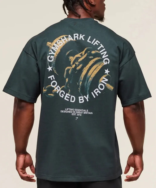 Playera Forged by Iron Extreme Oversized - Verde
