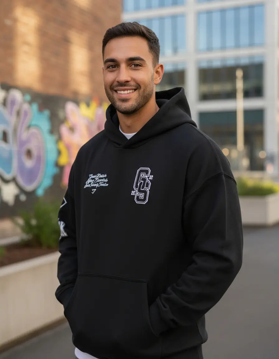 Hoodie Lifting Essential Bordado Oversize