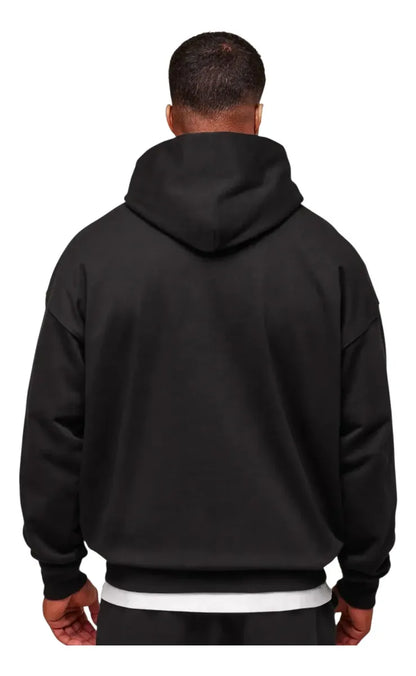 Hoodie Allblack GSLC Oversize - Negro