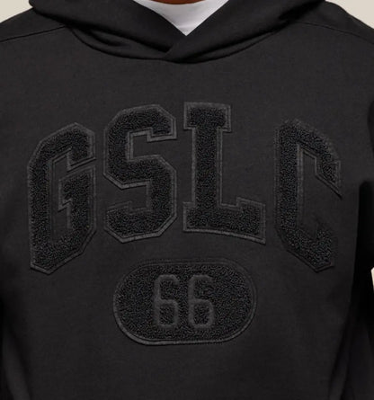 Hoodie Allblack GSLC Oversize - Negro