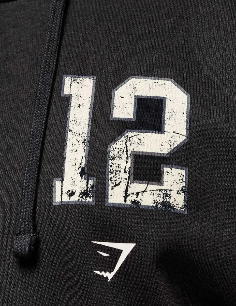 Hoodie Campus Oversize - Negro
