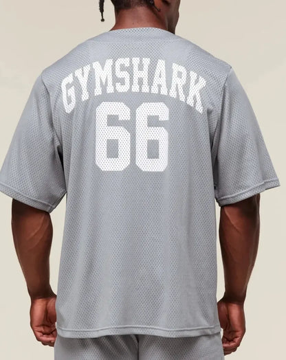 Jersey Baseball Oversized - Gris