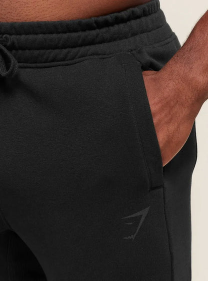 Jogger Power Wordmark Oversize - Negro