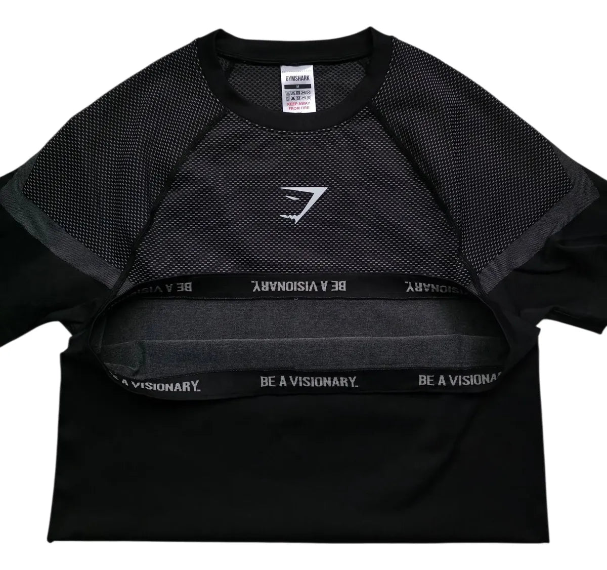 Onyx Manga Corta - Gris/Negro