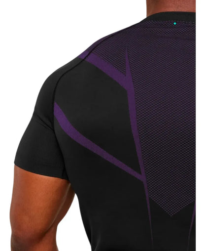Onyx Manga Corta - Morado/Negro