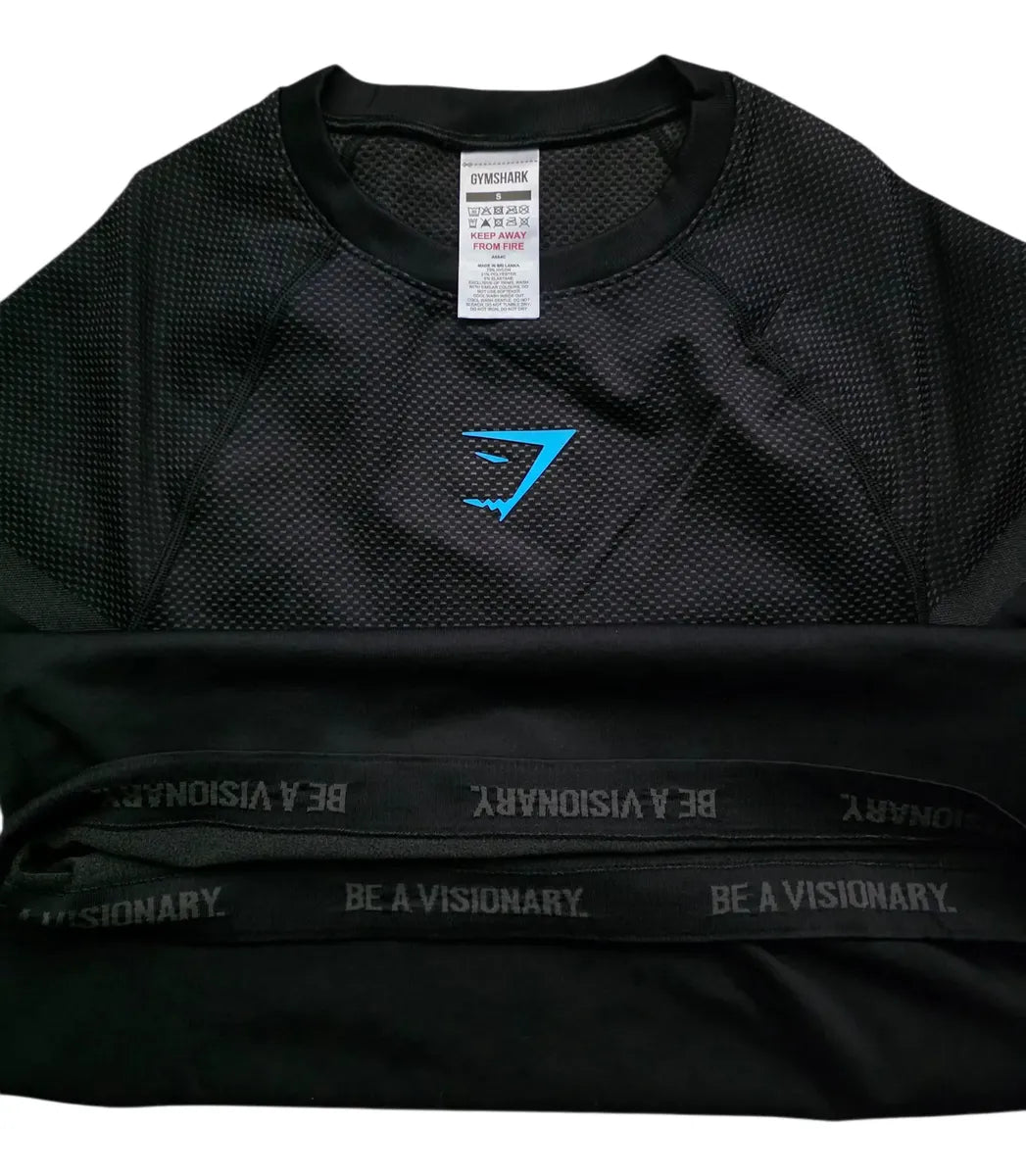 Onyx Manga Corta - Negro/Turquesa