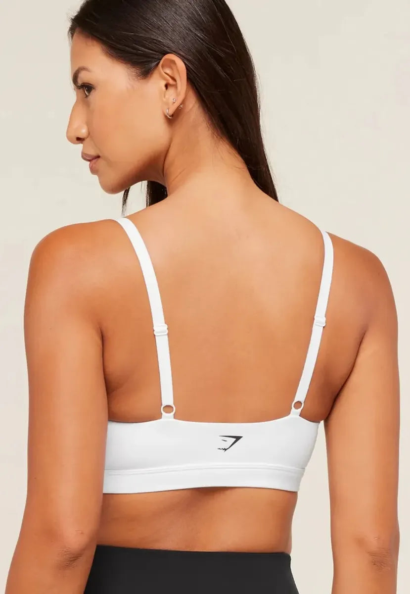 Sportbra Balcony Peekaboo Light Support - Blanco