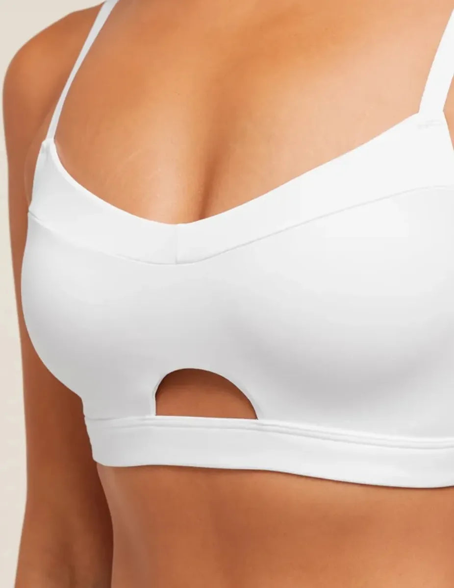 Sportbra Balcony Peekaboo Light Support - Blanco