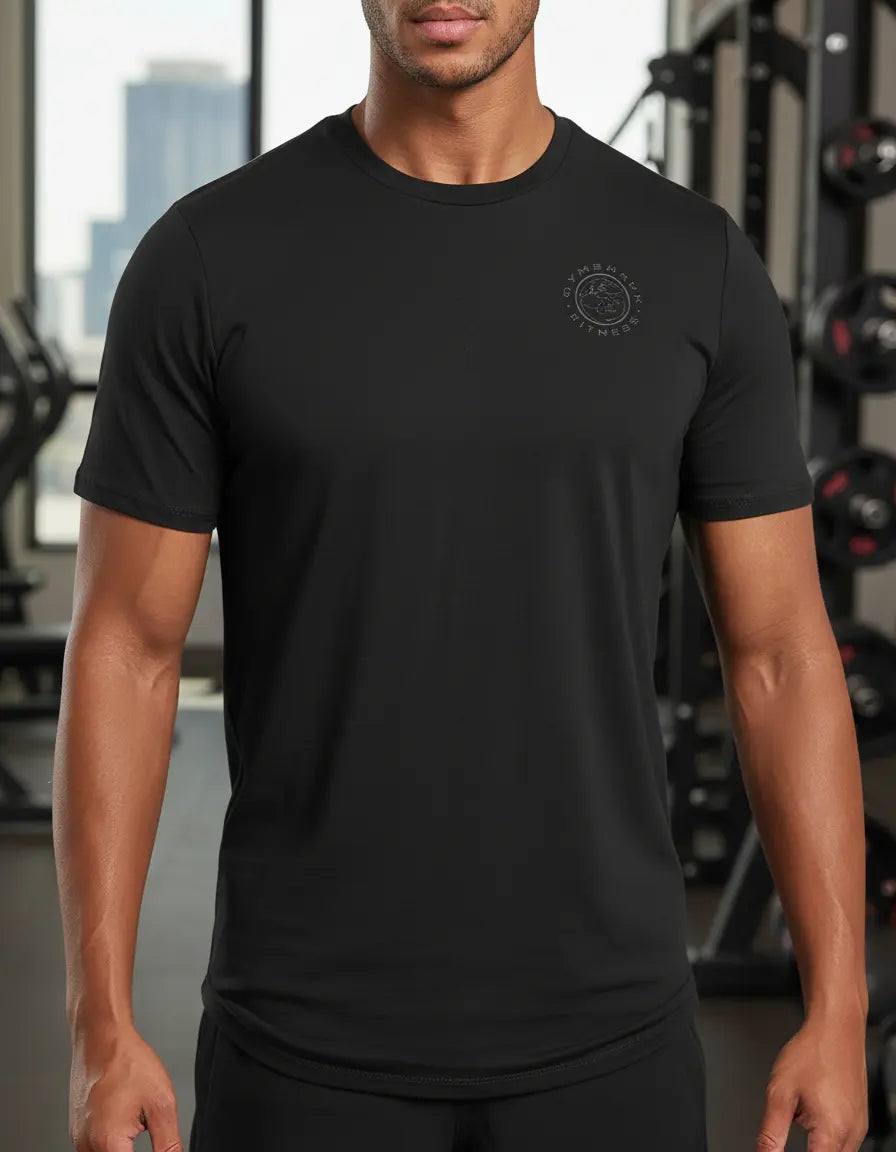 Playera Legacy Slim Fit - Negro