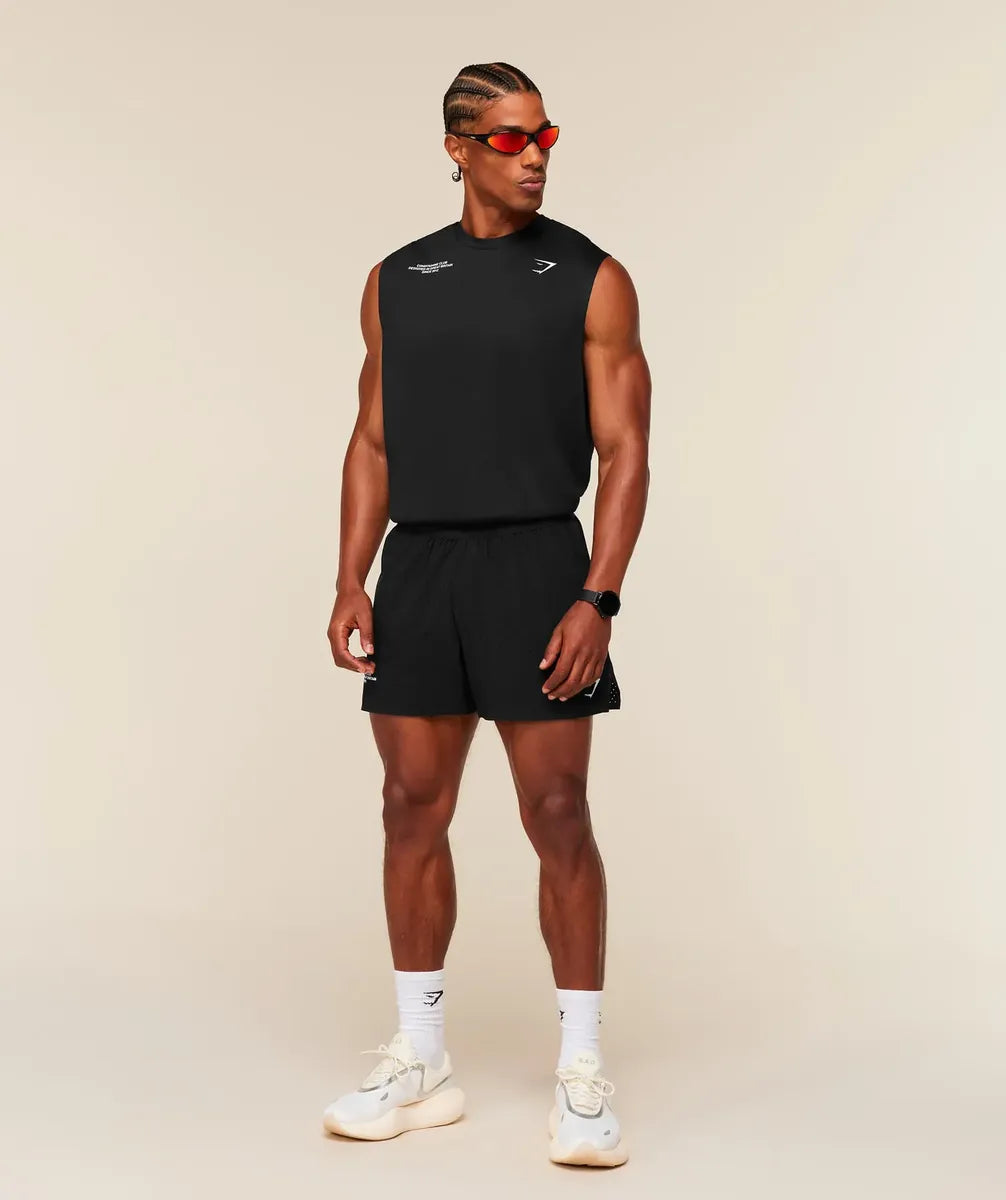 Short Conditioning Club 4" Slim Fit - Negro
