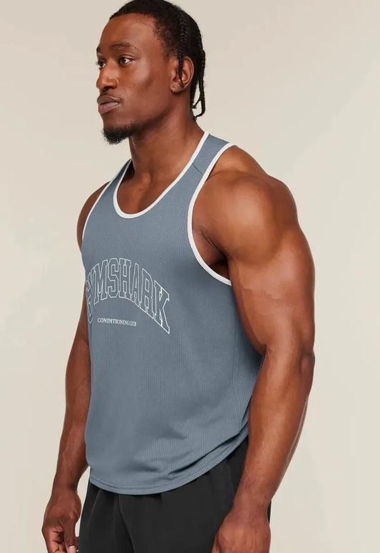 Tank Collegiate Tech Regular Fit - Azul