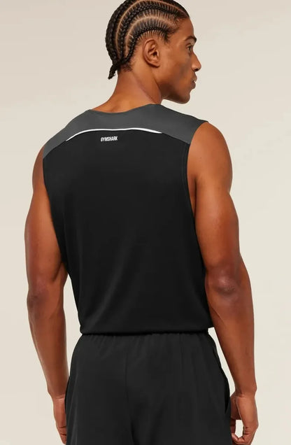 Tank Arrival Contrast Regular Fit - Gris/Negro