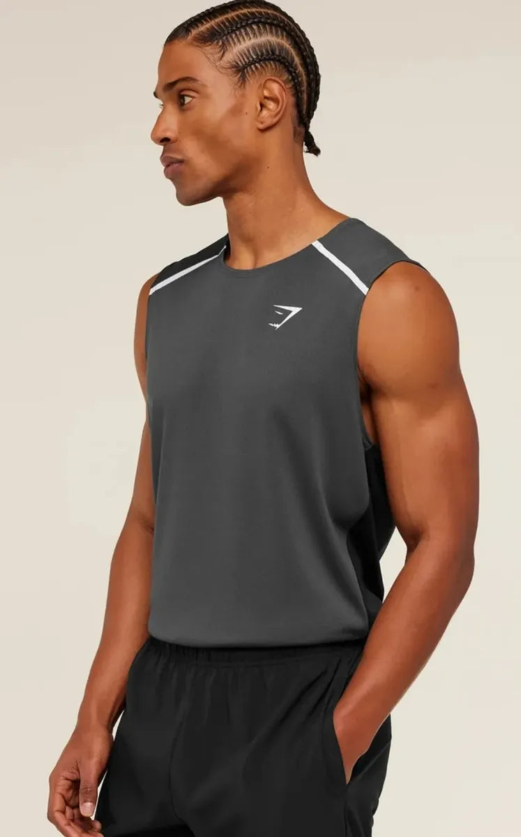 Tank Arrival Contrast Regular Fit - Gris/Negro