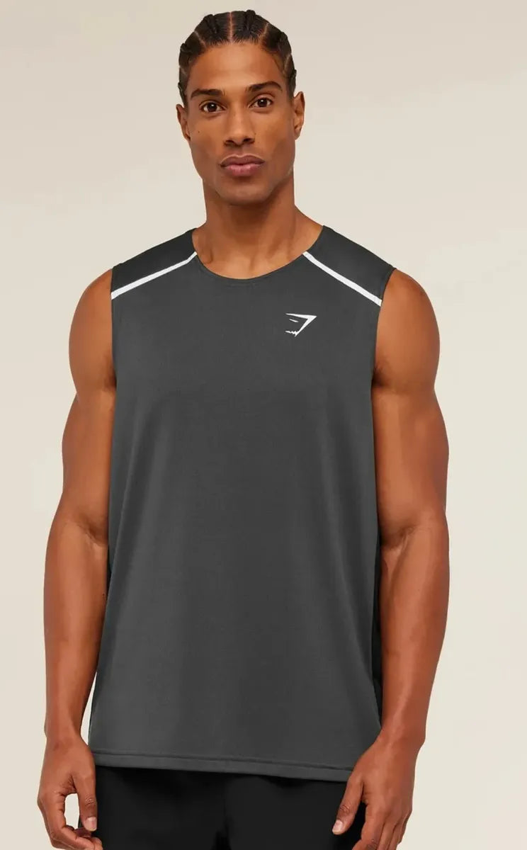 Tank Arrival Contrast Regular Fit - Gris/Negro