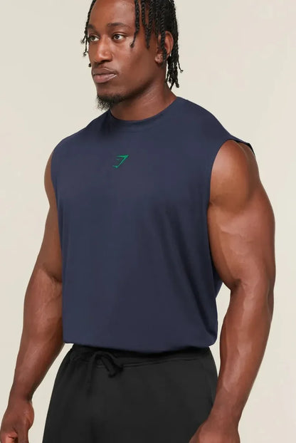Tank Power Cut Off Oversize - Azul/Verde