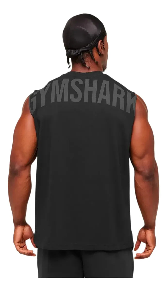 Tank Power Cut Off Oversize - Negro/Gris