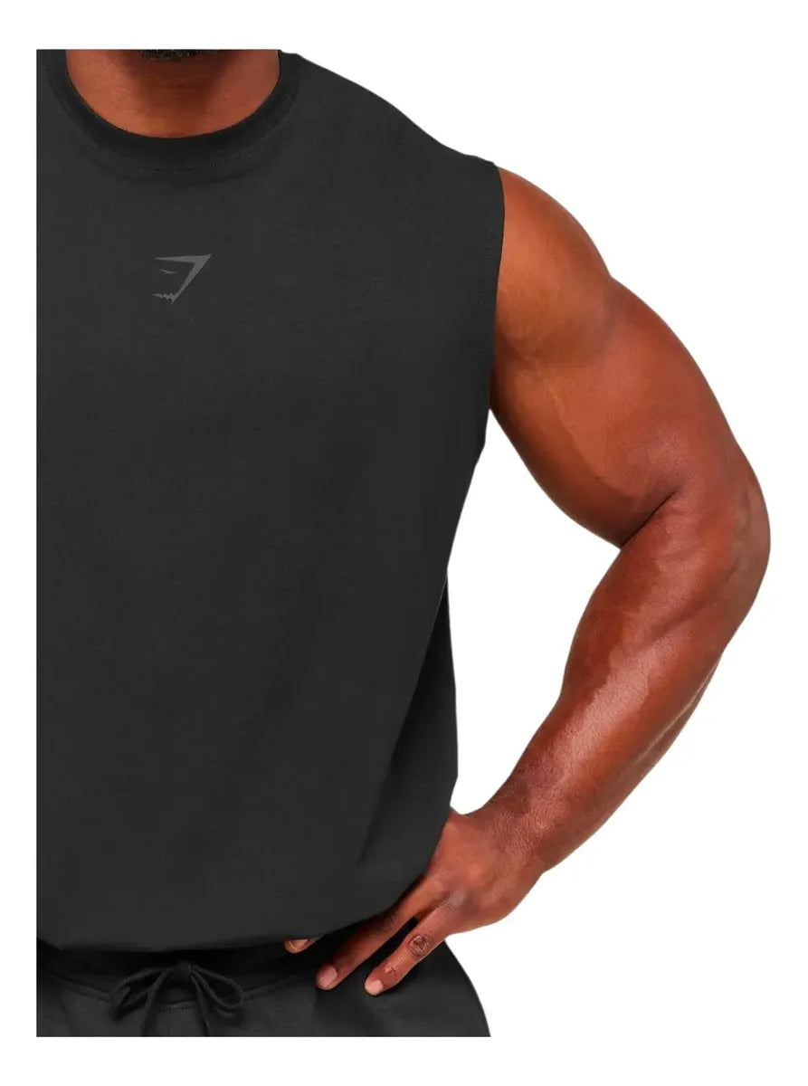 Tank Power Cut Off Oversize - Negro/Gris