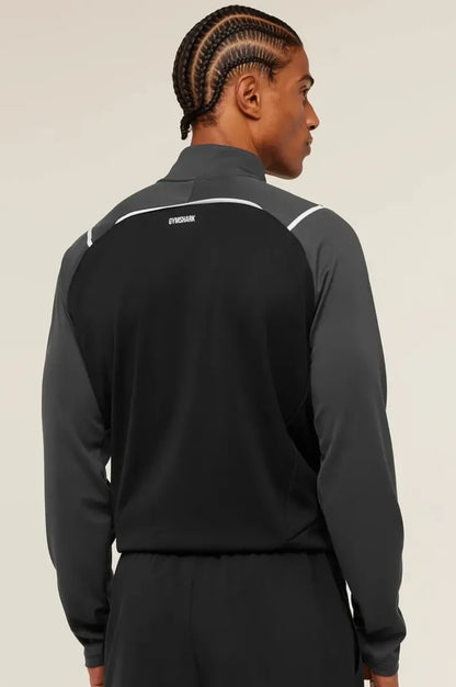 Sudadera Arrival Contrast Slim Fit - Gris/Negro