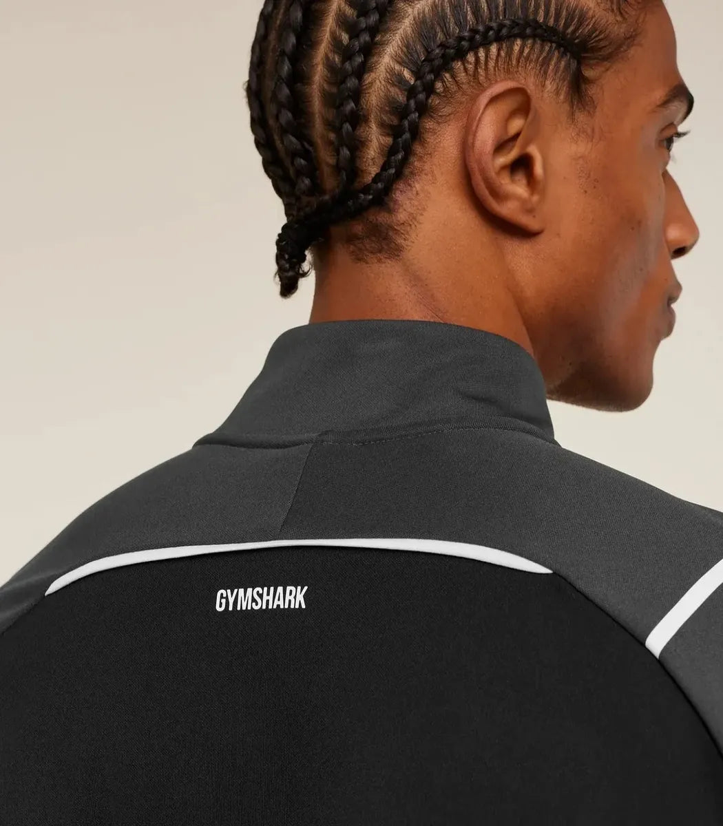 Sudadera Arrival Contrast Slim Fit - Gris/Negro