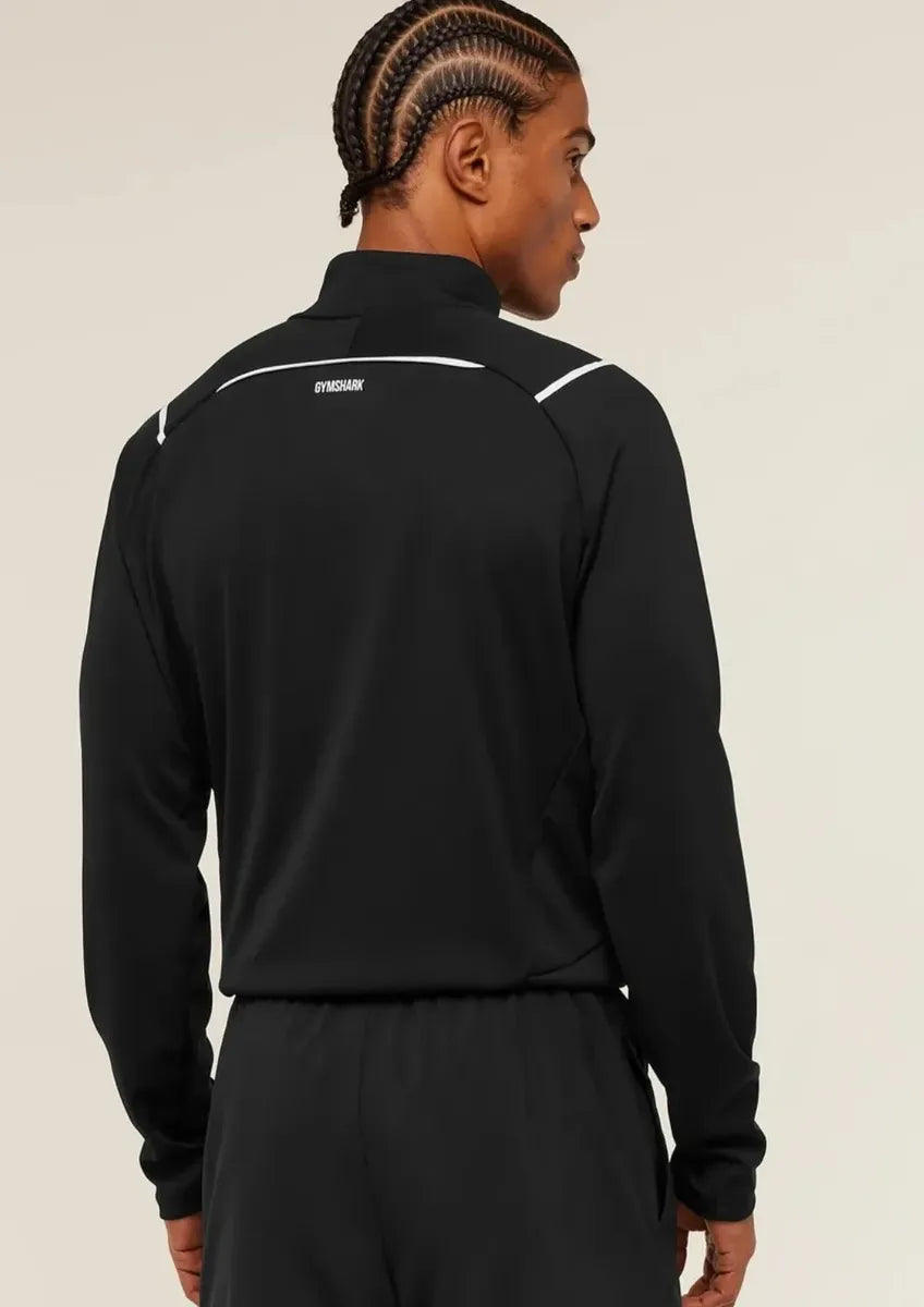 Sudadera Arrival Contrast Slim Fit - Negro