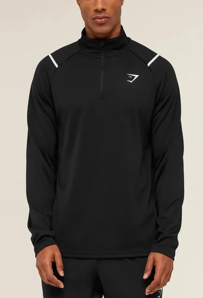 Sudadera Arrival Contrast Slim Fit - Negro