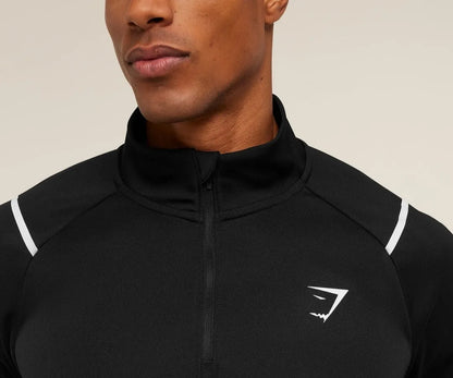Sudadera Arrival Contrast Slim Fit - Negro