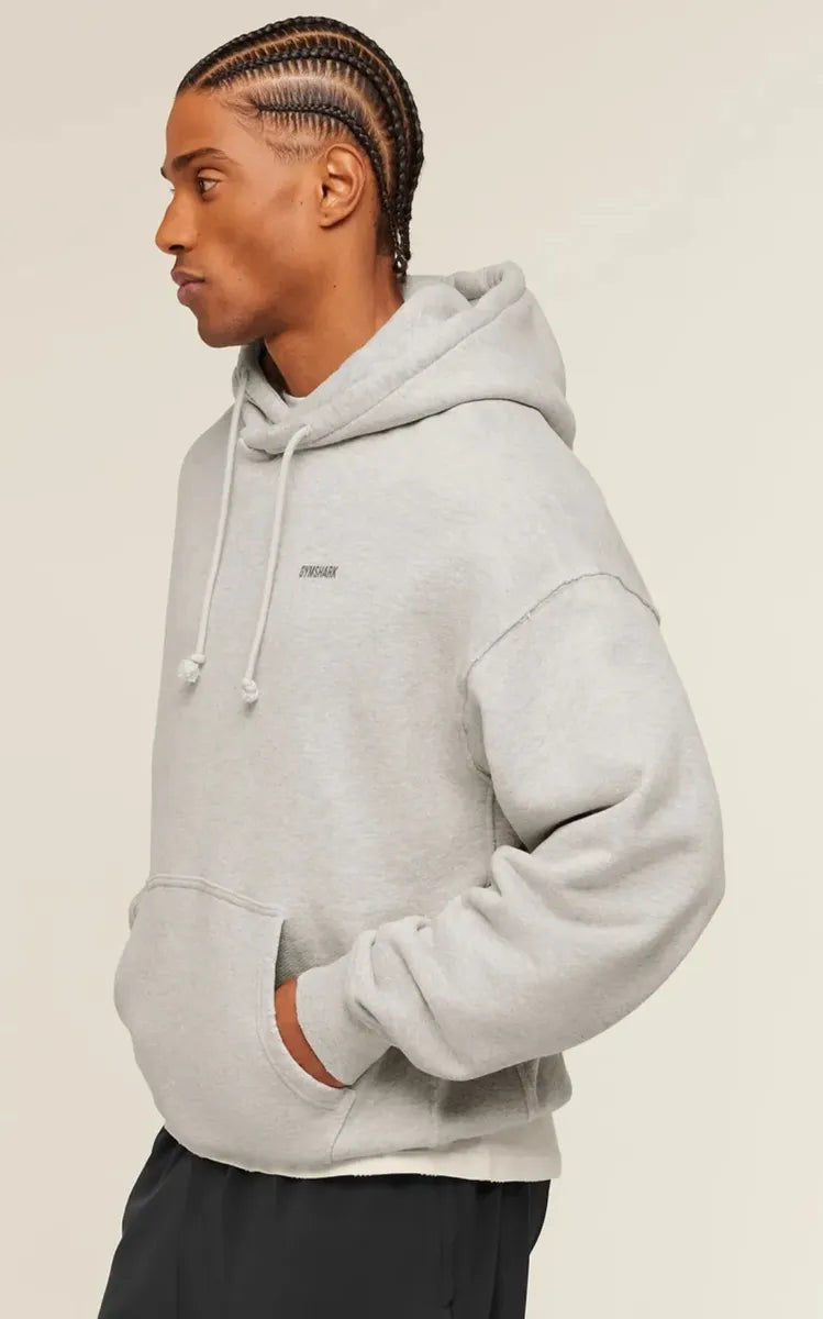 Washed Hoodie Unfinished Oversize