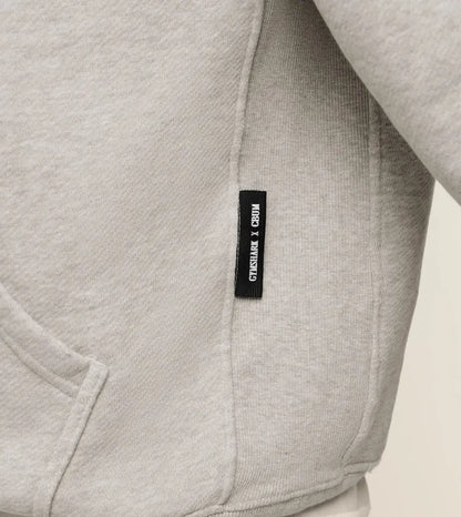 Washed Hoodie Unfinished Oversize