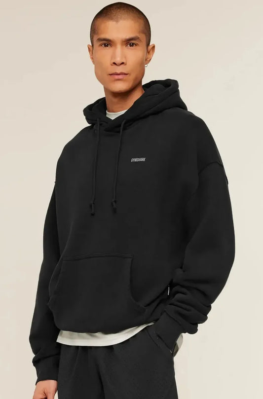 Washed Hoodie Unfinished Oversize