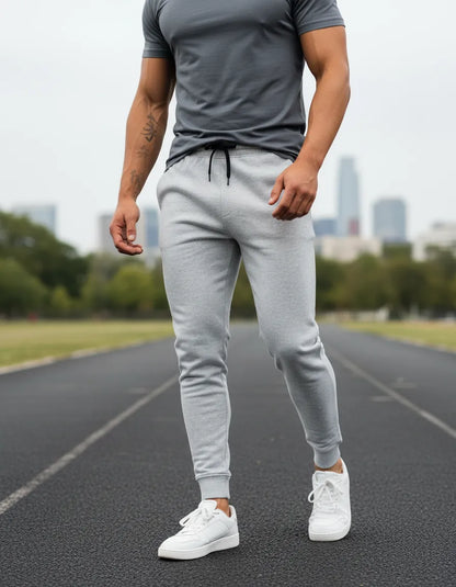 Jogger Crest Slim Fit - Gris