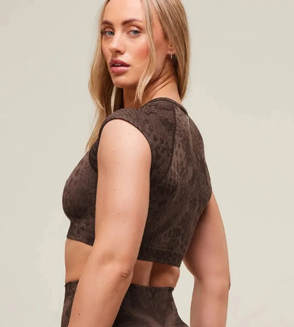 Top Crop Animal Body Fit