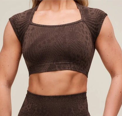 Top Crop Animal Body Fit