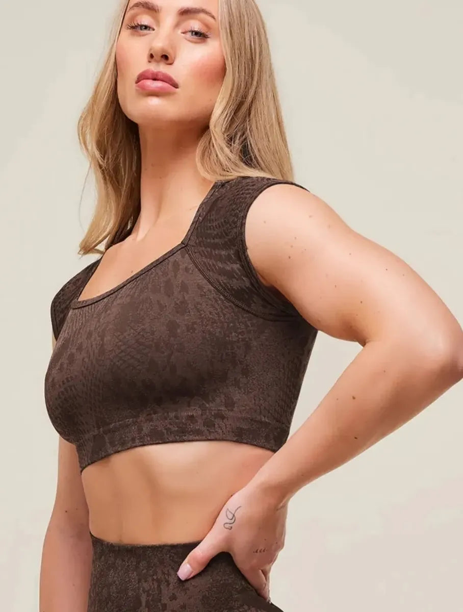 Top Crop Animal Body Fit