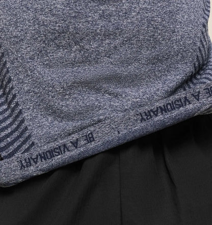 Playera Devant Seamless Slim Fit - Azul