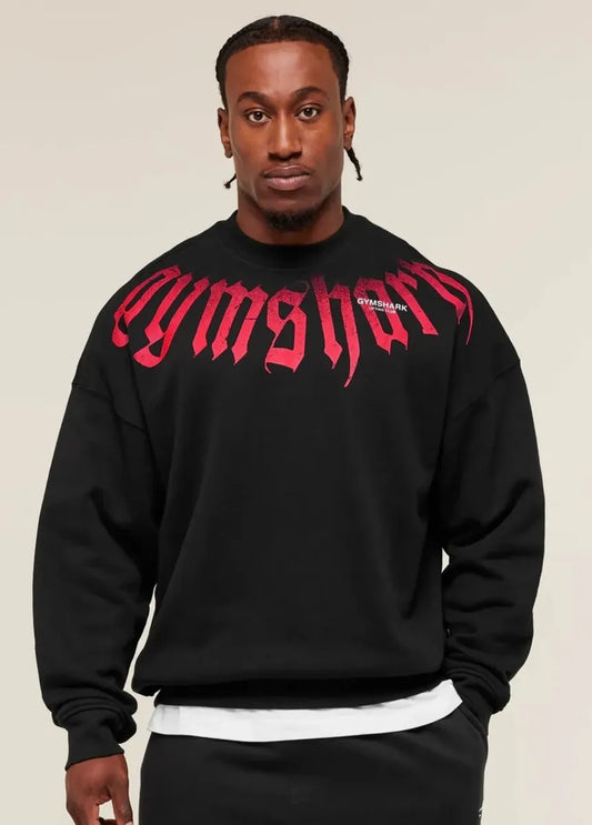 Fade Graphic Crew Oversize