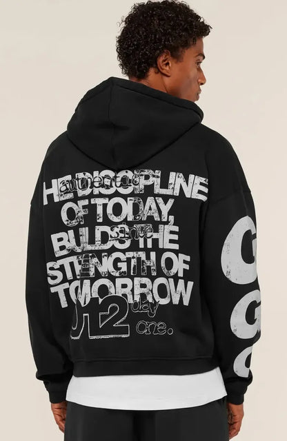 Hoodie Strength Tomorrow Oversize
