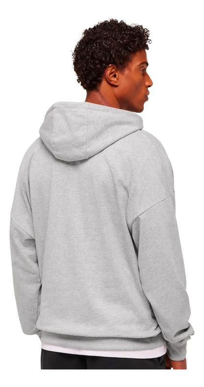 Hoodie Worn Oversize - Gris