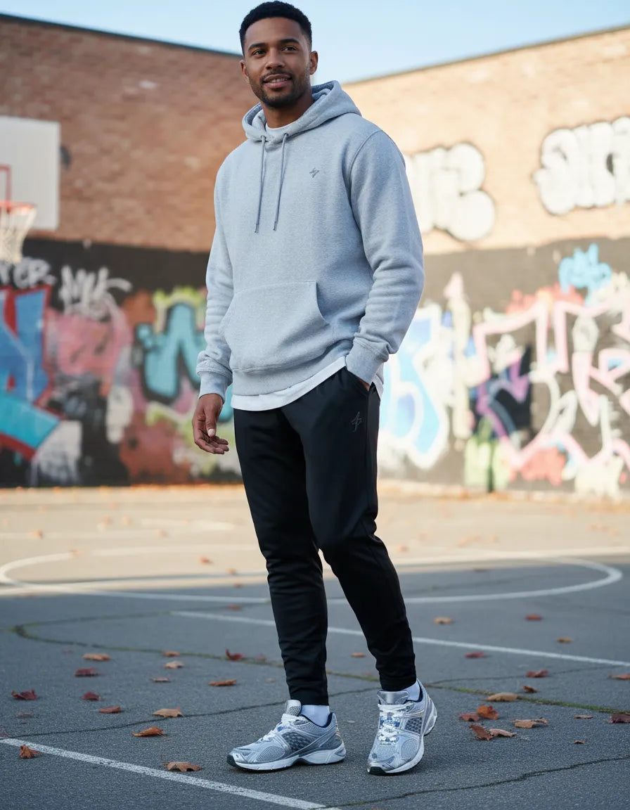 Jogger Sport Negro Slim Fit