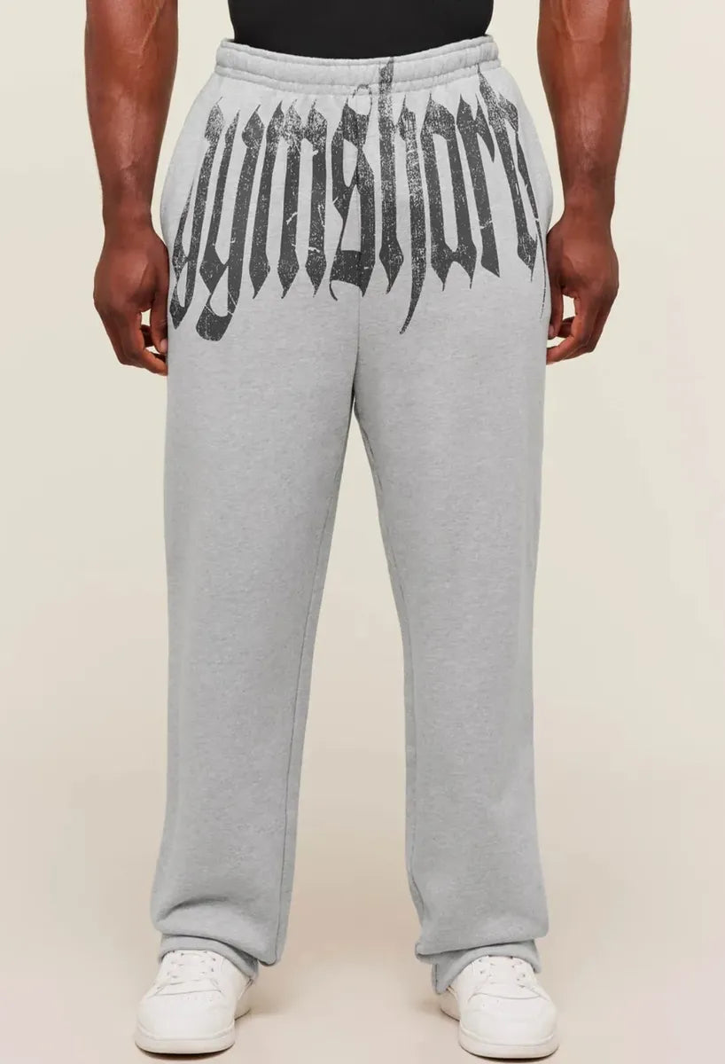 Jogger Fade Graphic Straight Leg Oversize