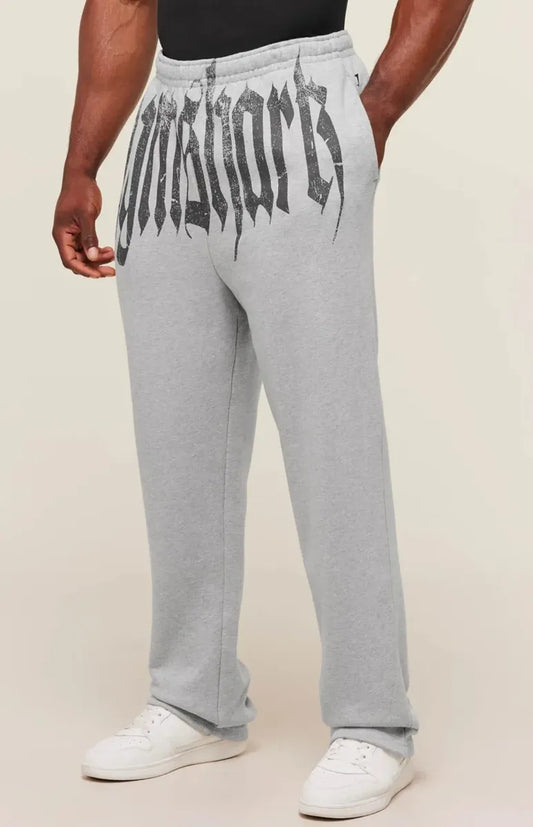 Jogger Fade Graphic Straight Leg Oversize