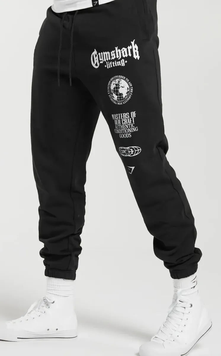 Joggers Global Lifting Oversize Negro