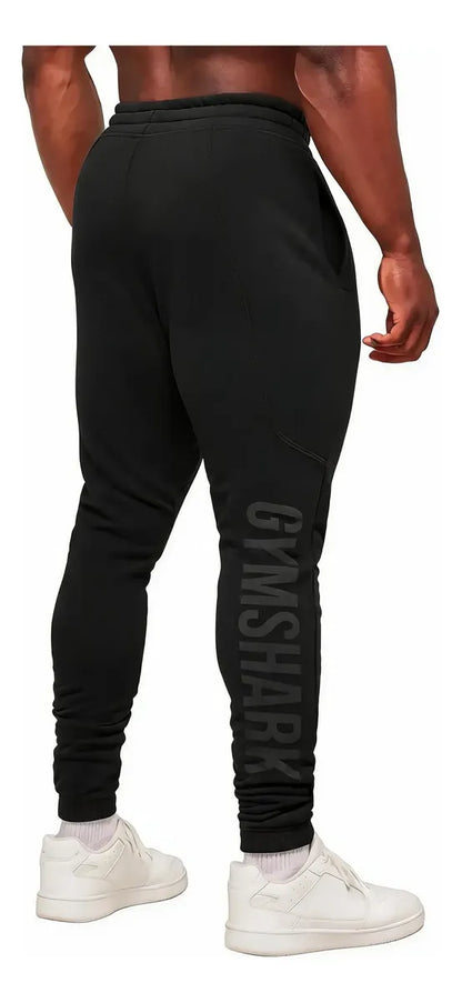 Jogger Power Wordmark Oversize - Negro