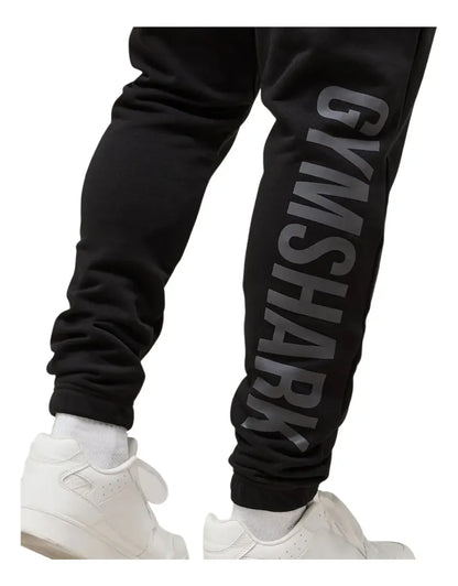 Jogger Power Wordmark Oversize - Negro