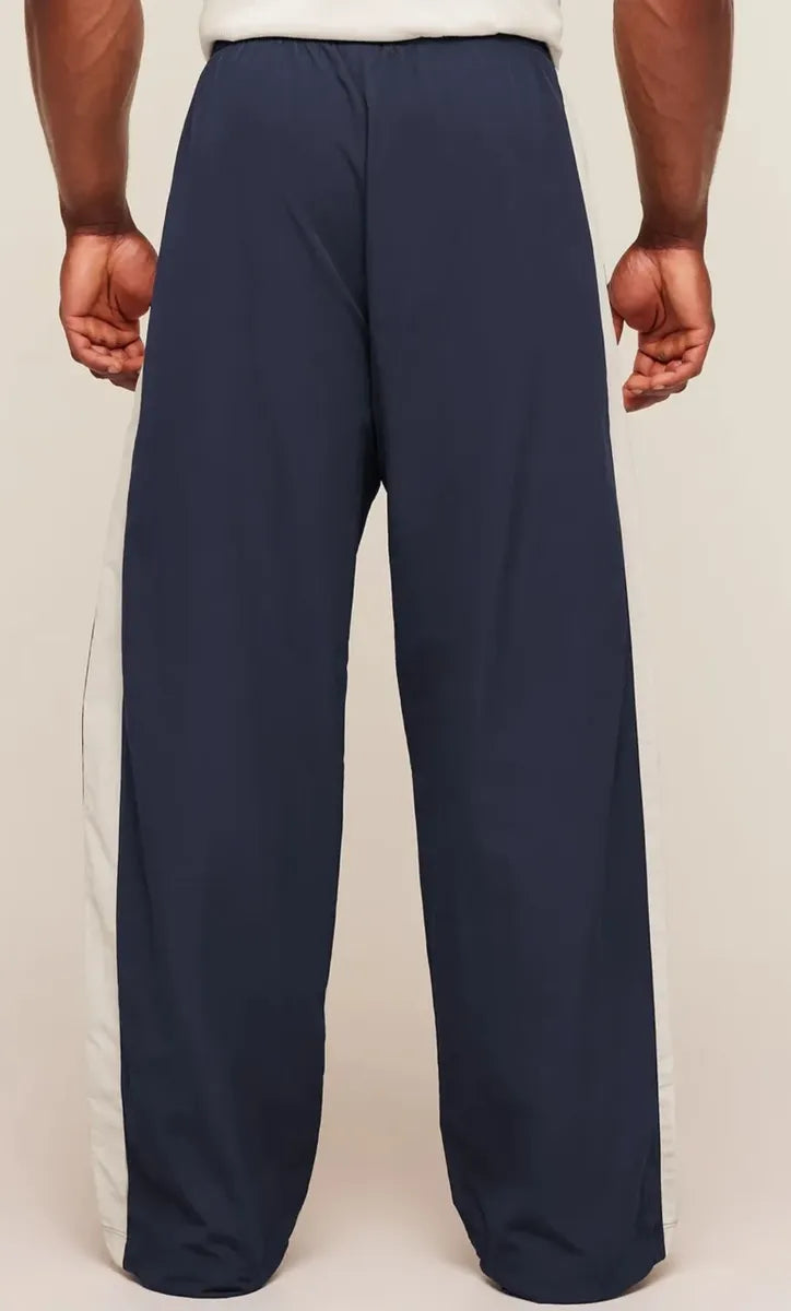 Gymshark Retro Collegiate Track Pant Oversize - Azul
