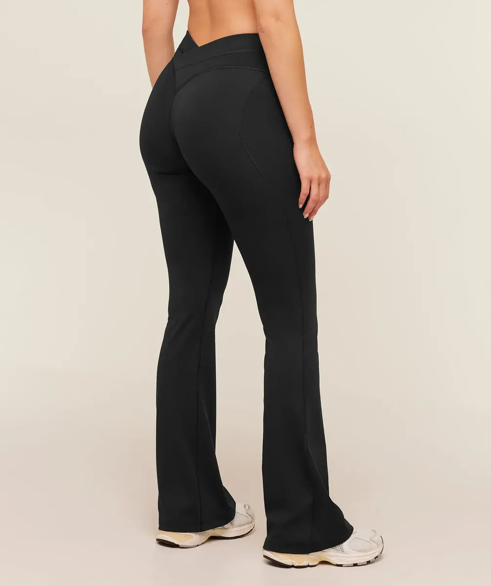 Leggings Acampanados - Negro