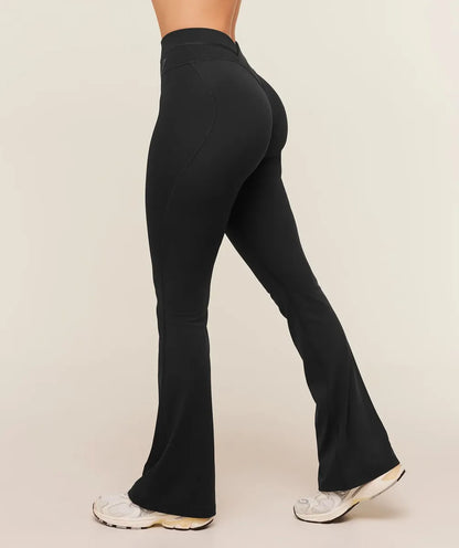 Leggings Acampanados - Negro